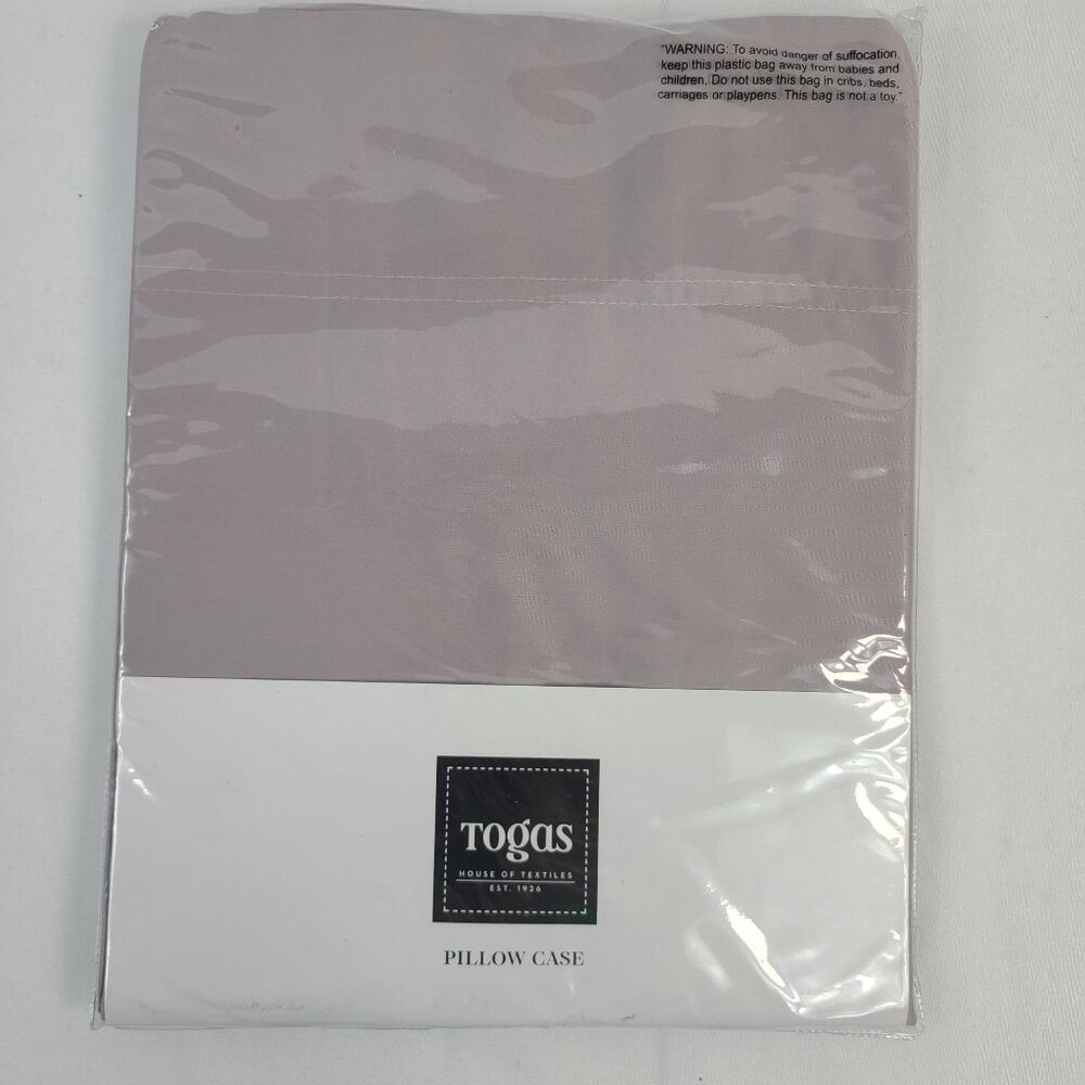 NEW Togas House Of Textiles Pillow Case Beige 33"x29"